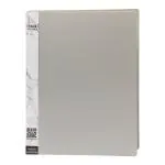 Eslee Display File | Leaves File | Best for FC/FS/Foolscap/Legal Size Paper | 10 Pockets Folder | Grey - (EO101FC10 Grey)