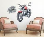 Ccm Born to Ride RE Bike Wall Sticker(49 x 4 x 4 cm)