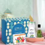 Globus Naturals Holi Hair Harmony Gift Box Set of 2-Anti Dandruff Shampoo 200ml & Tea Tree Oil 100 gm