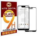 Kite Digital Google Pixel 3XL (Black) 5D/6D/11D/21D Premium Tempered Glass Screen Protector Slim 9H Hard 2.5D with Full Installation Kit (Pack of 2)