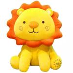 Hug N Feel Soft Toys Yellow And Orange Polyester Gel Fiber Sunflower Lion Soft Toy - 35 cm