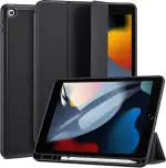 Ragro Black Smart Trifold Stand Flip Case Cover For Apple Ipad 10.2
