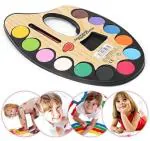 Giftingazebo 12 Water Colour Plate Return Gift for kids