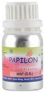Papilon Food Flavours & Colours Concentrated Artificial Food Flavour, Mint, 50 ml