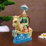 pujaNpujari Golu Doll Kallazhagar Clay Idol Kolu Bommai for Navaratri