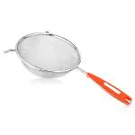 IDEAL PRIME Rust Proof Stainless Steel Soup Jali Juice Strainer Multiple Use Strainer Chalni Food Strainer Channi Kitchen Tool Pack Of 1