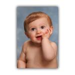 Pnf Glass Paper Cute Baby Girl Boy Children Wall Poster-929, 12 X 18 Inch