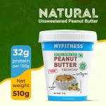 MyFitness Peanut Butter Natural Peanut Butter Crunchy 510g