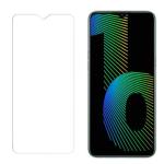 Hobbytronics Realme Narzo 10 Transparent Tempered Glass Scratch Resistant, Anti Fingerprint with Bubble Proof, Screen Protectors (18 x 10 x 2 cm)