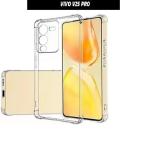 RUPELIK (Totu Vivo V25 Pro 5G Transparent) Soft Silicone Edge to Edge Protection Back case Cover for Vivo V25 Pro 5G ( Transparent)