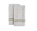 CLEANADO Cotton Floor Cleaning Cloth/Floor Duster/Pocha, 300 GSM (Off White, Large Size, 15x15 inch) - Pack of 2