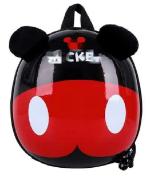 TAYLORED HOME Cute Toddler Cartoon Print Backpack 3D Cartoon School Kids Bag Lightweight Travel Friendly (Red Mickey 2)