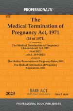 Medical Termination of Pregnancy Act 1971 as amended by Medical Termination of Pregnancy (Amendment) Act 2021_Professional Book Publishers