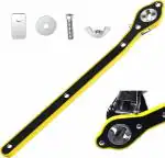 BHAVYTA Jack Ratchet Wrench Hand Tool Car Accessories Car Jack Wrench Labor Saving Hand Jack Wrench Ratchet with Long Handle for Scissor Jack Car Jack for Motorcycle,SUV,etc.