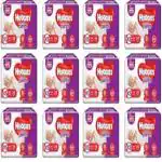 Huggies Complete Comfort Wonder Pants, Extra Small (XS) Upto 5 kg Size Baby Diaper Pants, Combo Pack of 12 with 5 in 1 Comfort