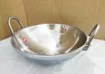 NAAYAGI - Indalium / indolium / aluminium alloy - Kadai / kadhai - for daily cooking, frying - small size - 2 litre