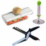 LIQUIFIER Quick Handy Slicer, Crusher, Masher and Cutter Kitchen Tool Set