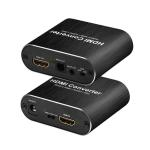 Microware HDMI Audio Splitter and Optical Toslink SPDIF 3.5mm Stereo HDMI Adapter for Television, Charging Adapter