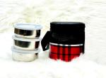 Round Bag Lunch Box 3 Pcs and (MultiColour, Pack of 1)