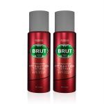Brut Attraction Totale Deodorant Body Spray For Men, 200 Ml Each (Pack Of 2)