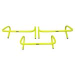 Fitfix Training Hurdles For Field Training And Speed Coordination, 9 Inch (Pack Of 3)
