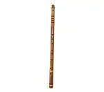 Nadvenu Music Flutes Premium Concert Quality Scale E Bass Bansuri Flute Right Hand inches Brown bamboo73.7 x 2.5 x 2.5 Centimeters