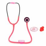 RCSP Deluxe Matt Acoustic Stethoscope For Doctors And Medical Students (Pink)