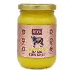 Nature's Trunk - A2 Desi Gir Cow Ghee (250G) | Pure, Natural, Healthy Ghee | A2 Milk collected from well treated cows by Bharwad Tribe, Free-Grazed Cows from our own Goshala | Processed in traditional Bilona Method