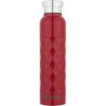 Dubblin Gem Stainless Steel Fridge Water Bottle, BPA Free, Red, 1000ml