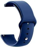 Black Lovies Blue Silicon Smart Watch Strap For Fire Bolt Almighty Bsw013