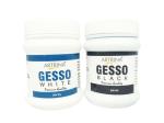 Artrina Acrylic Gesso (500 Ml, Black & White Combo) Black & White Gesso