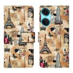 A D Enterprises Brown Tower Flip Cover for OnePlus Nord CE 3 5G | Magnetic Case | Shock Absorbent | Flip Cover OnePlus Nord CE 3 5G