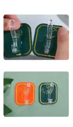 Everusely SELF ADHESIVE HOOK Silicone Epocxy Casting Storage Hook Molds for Home Decoration, DIY Craft, Masks Holder, Making Car Organizer Hook, Indoor and Outdoor Decoration Supplies(10Pieces)