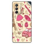 GADGETSWRAP Printed Vinyl Skin Sticker for Vivo iQoo 9 SE (5G) - paris love