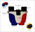 Pullox Binocular 10x25 Compact HD Mini Binoculars for Adults & Kids- Bird Watching ,Travel, Sports