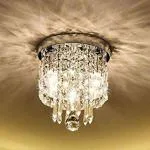 Crysta World White K9 Crystal Chandelier