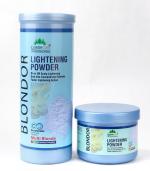 CRYSTAL CARE LIGHTENING POWDER WITH MULTI BLONDE ON OR OFF SCALP DUST FREE LIGHTENING POWDER