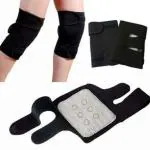 NEPROENT Knee Hot Belt for Leg Pain Self Heating Magnetic Knee Strap Knee Cap for Pain Relief Knee Protection (pack of 1 ) (2pics)