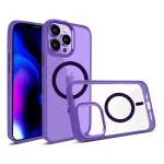 Gripp Iphone 14 Pro Max Purple Polycarbonate Clarion Mag-Safe Protection Back Case