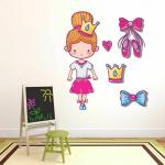 Wallzone Vinyl, Pvc Multicolor 70 Cm Kids Self Adhesive Sticker