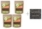 SIMPLYJAIVIK USDA Organic Certified 2kg Chia Seeds - High in Protein | Rich Source of Fibre With FREE 500g Basil Seeds