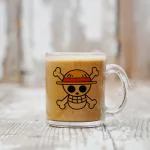 Akipi One Piece Luffy Transparent Glass Coffee and Tea Mug ARM519