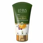 Lotus Botanicals Ubtan De-Tan Radiance Face Wash | Infused with 24K Gold | For Glowing & Rejuvenated Skin, Anti-Tan 100ml