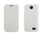 Armor White Leather Flip Cover Case For Htc Desire 310 Phone