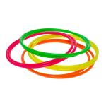 Fitfix Multicolor Polyethene Welded Hula Hoop For Exercise, Fitness, 90 Cm Diameter