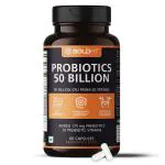 Boldfit Probiotics Supplement For Women and Men 50 Billion CFU, 16 Strains