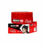 Rock on Men's Hair Stylish Hair Wax Pack of 2 (125g Each) Restyle Anytime | | Non Sticky Men Hair Wax