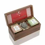 Octavius Loose Leaf Tea Gift Set Elixir Collection - 2 Warming Wellness Loose Teas With Infuser