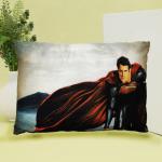 JUZZII Velvet Superman Super Hero Cushion Pillow for Home Decor Size Inch - 12x16