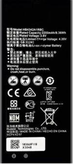 MobCrown Battery For Huawei Honor Y5 Y6 Honor4 Hb4342A1Rbc